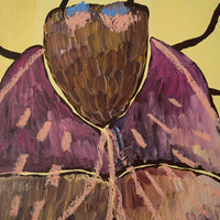 Originalillustration - Rosy Maple Moths