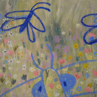 Originalillustration - No Butterflies no Flowers