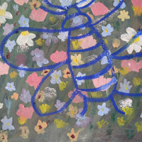 Originalillustration - No Bees no meadow