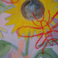 Originalillustration - No Bees no Sunflowers