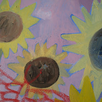 Originalillustration - No Bees no Sunflowers