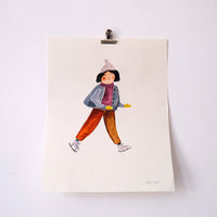 Originalillustration Januar Elsi