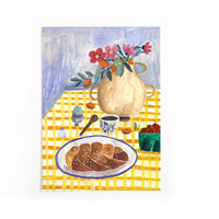 Postkarte Osterbrunch