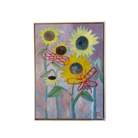 Originalillustration - No Bees no Sunflowers