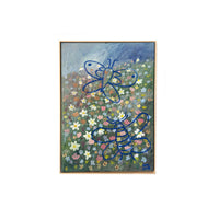 Originalillustration - No Bees no meadow
