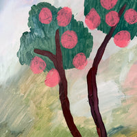 Originalillustration - No Bees No Peaches