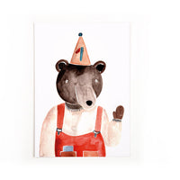 Postkarte Eins