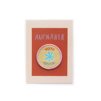 Aufnäher Vote Green