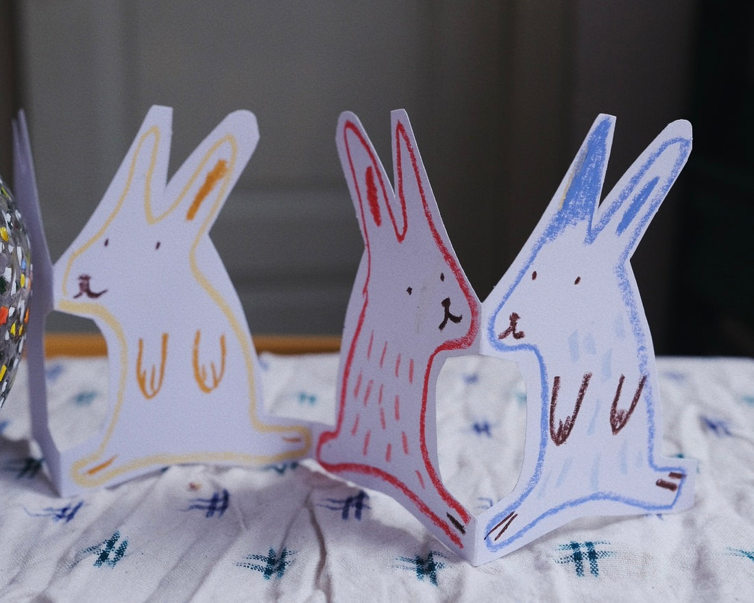 Bastelvorlage Osterketten [Download/Printable]