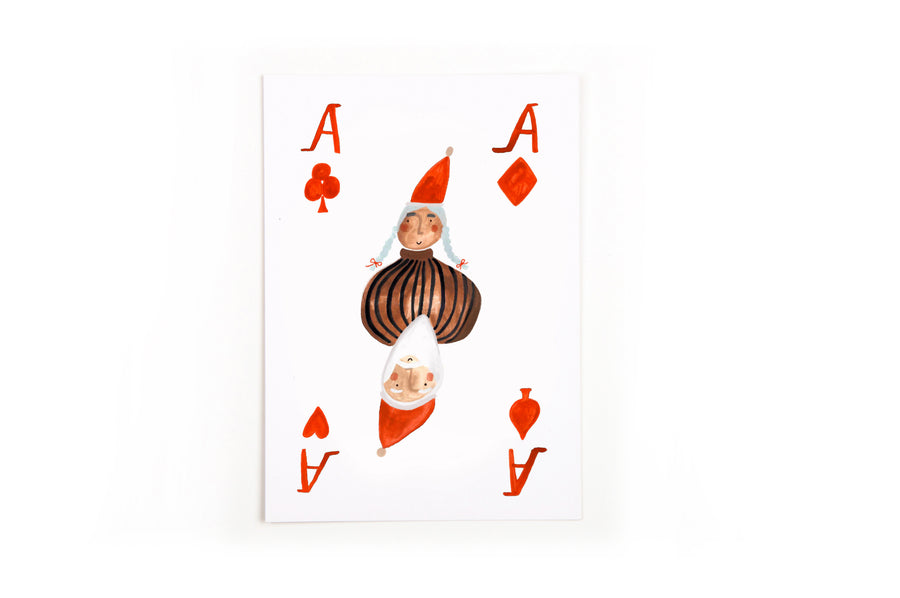 Postkarte Ace Christmas