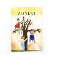 Monatskarten Lila Lämmchen x Gretas Schwester