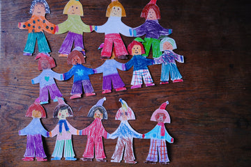 Bastelvorlage für Wichtelkette [Download/Printable]