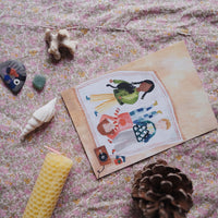 Monatskarten Lila Lämmchen x Gretas Schwester