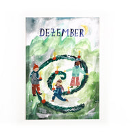 Monatskarten Lila Lämmchen x Gretas Schwester