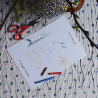 Bastelvorlage Osterketten [Download/Printable]