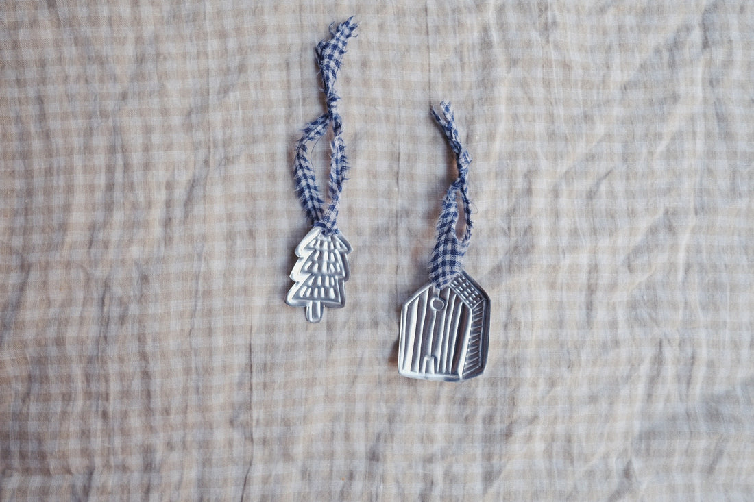 Anhänger Haus & Tanne