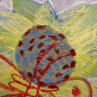 Originalillustration - No Butterfly no Sunflower