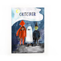 Monatskarten Lila Lämmchen x Gretas Schwester