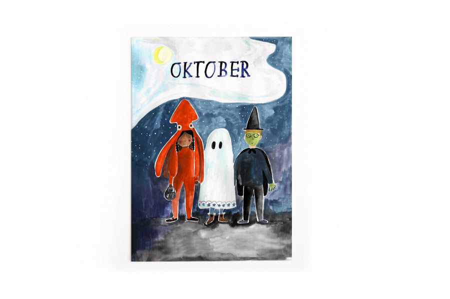 Monatskarten Lila Lämmchen x Gretas Schwester