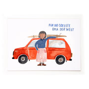 Postkarte Für Oma