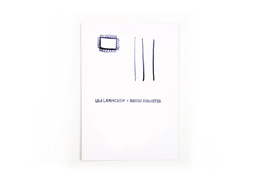 Monatskarten Lila Lämmchen x Gretas Schwester