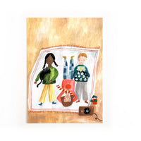 Monatskarten Lila Lämmchen x Gretas Schwester