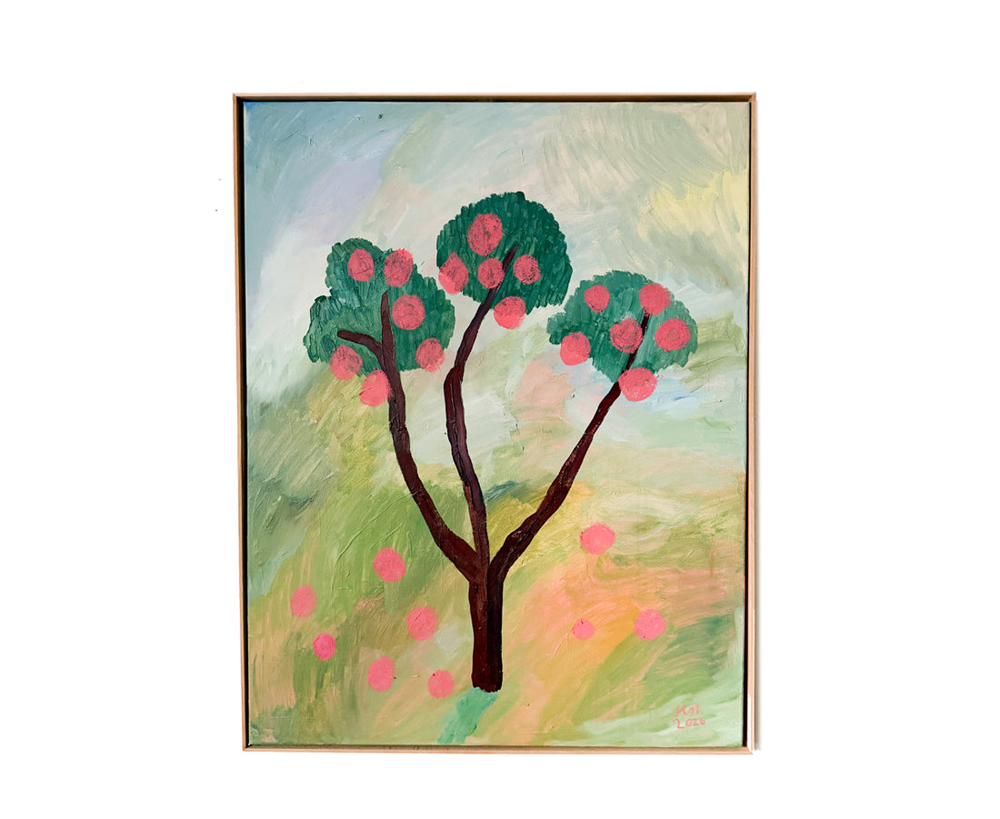 Originalillustration - No Bees No Peaches