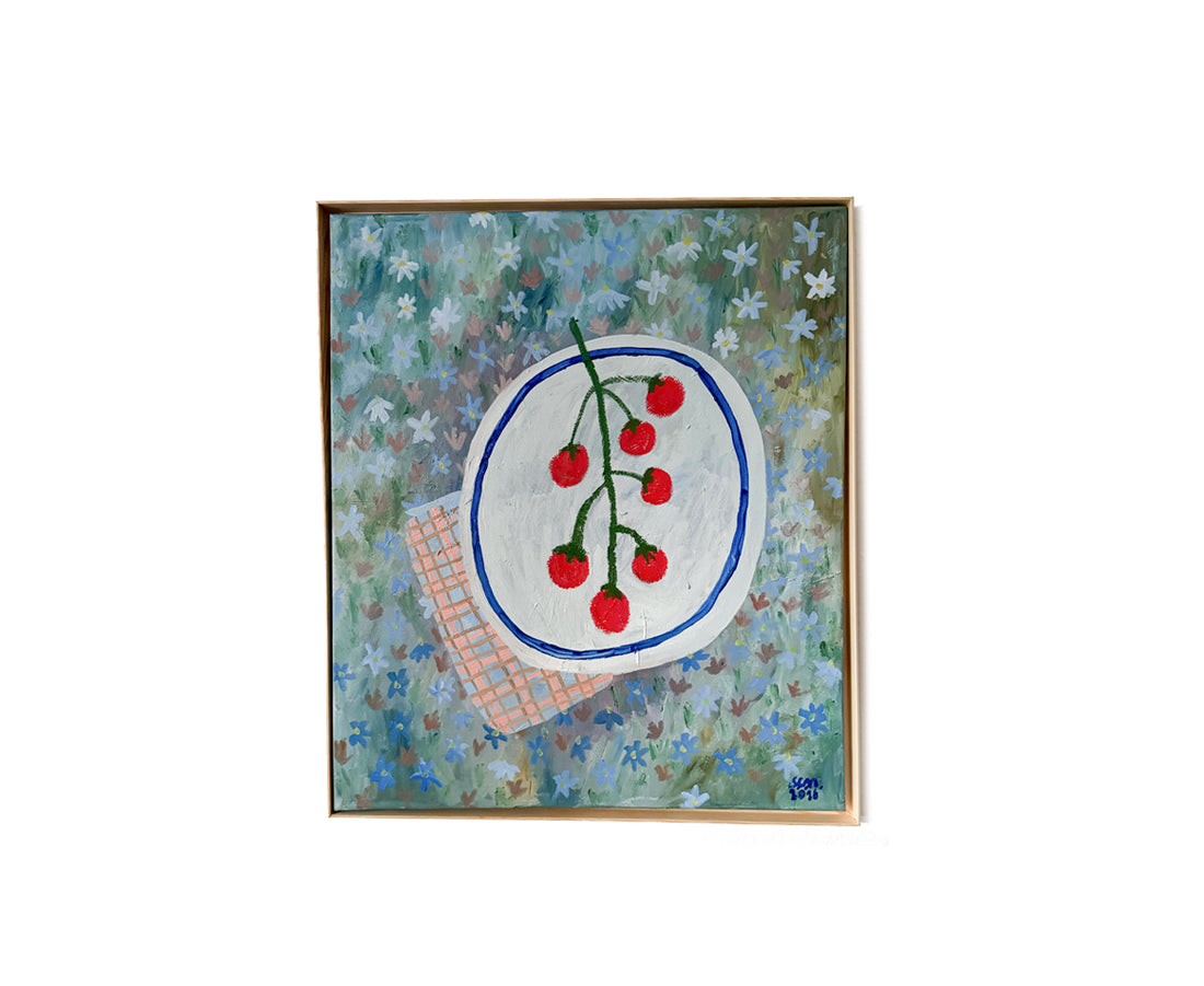 Originalillustration - No Bees No Tomatos