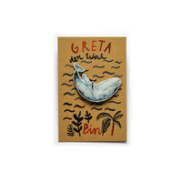 Pin Greta der Wal
