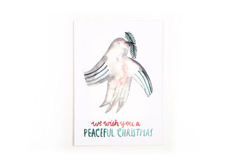 Postkarte Peaceful Christmas